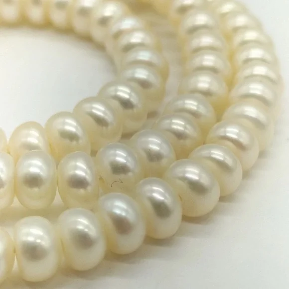 Pearl Necklace Stainless Steel - Picture 5 of 9